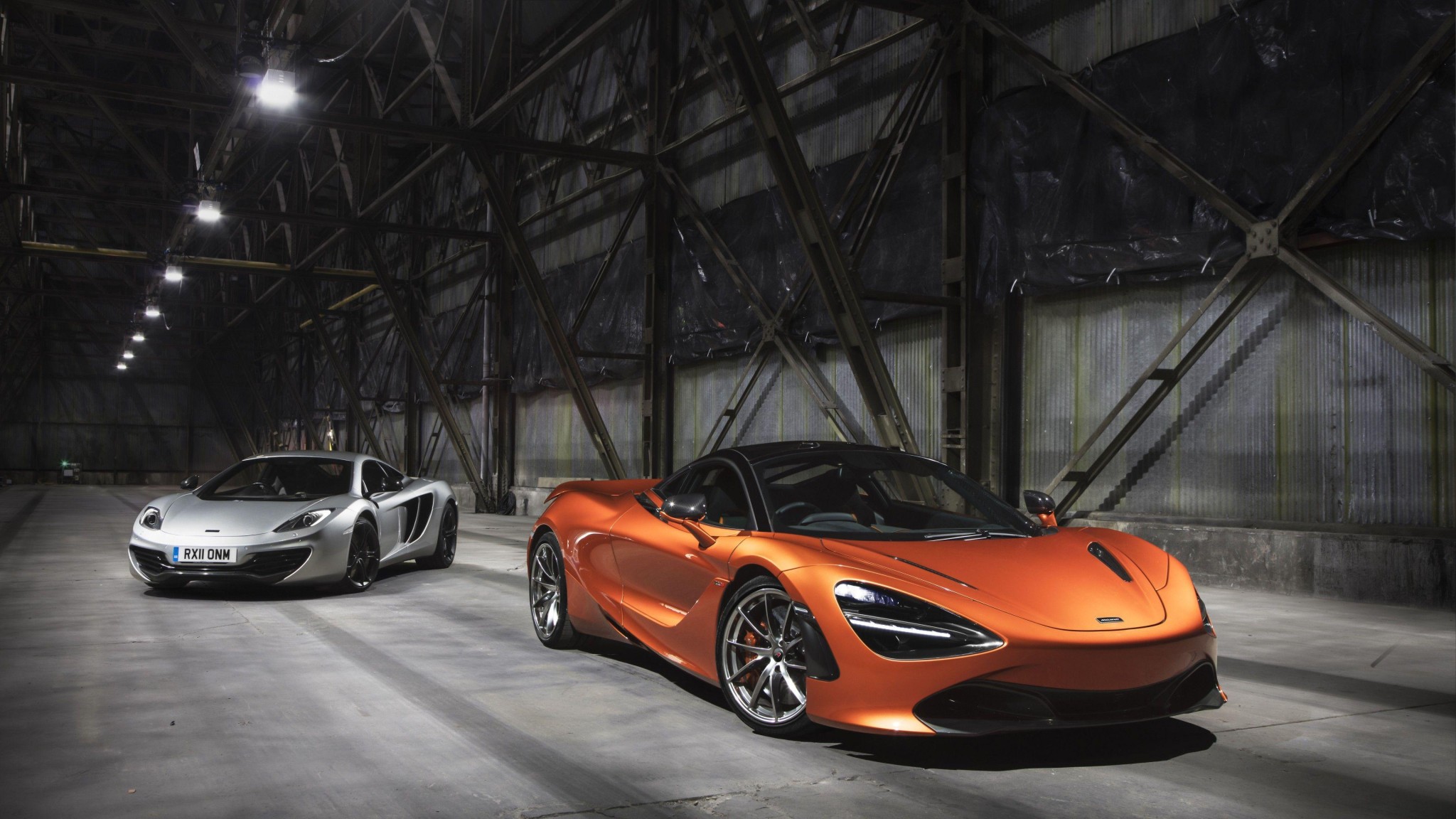 McLaren Supercars Warehouse 4K Wallpaper