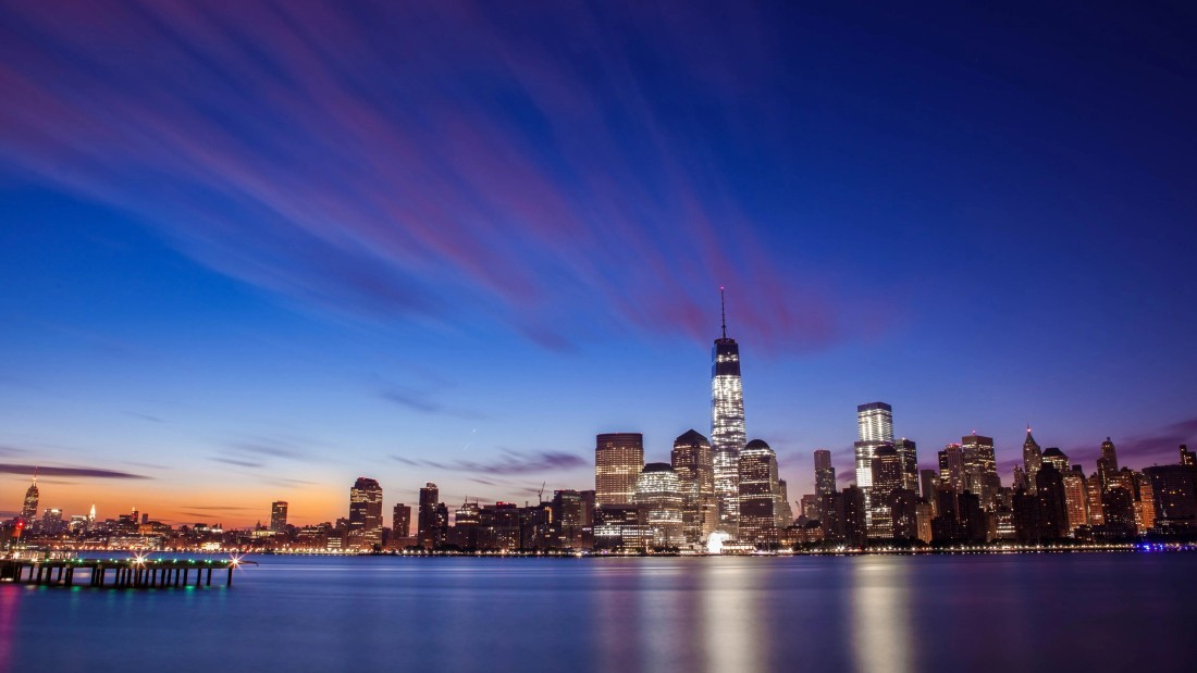 new-york-skyline-sunset-4k-city-wallpaper-3840×2160