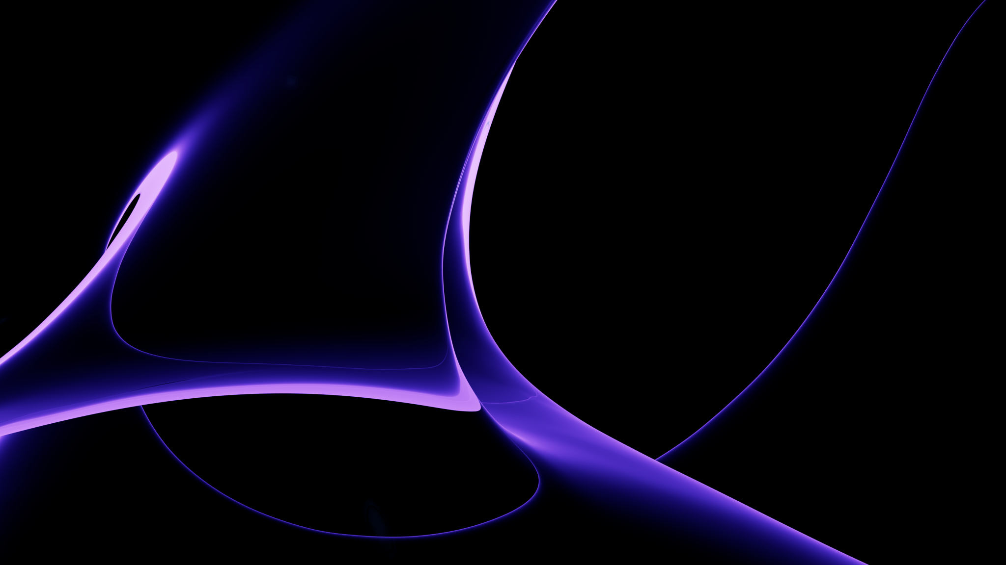 Purple Neon Abstract AMOLED 4K Wallpaper