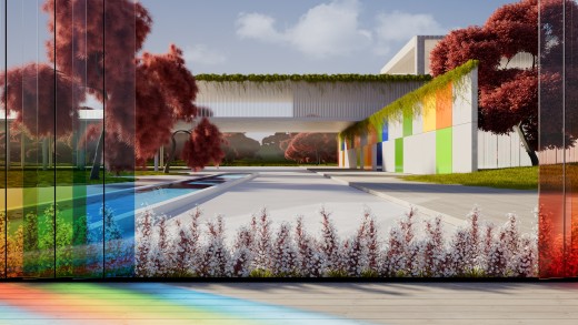 rainbow-glass-architecture-wallpaper-3840×2400