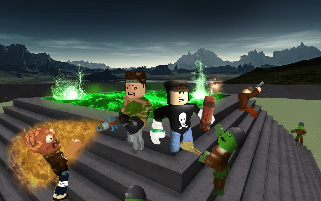 roblox-zombie-battle-green-portal-wallpaper-1920×1200