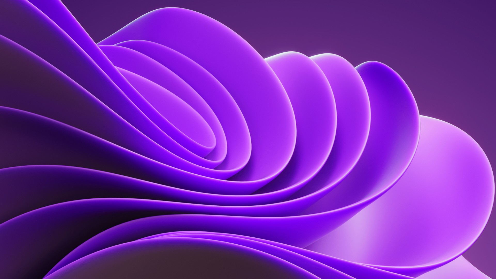 Purple Sculpted Wave Wallpaper – free HD wallpaper