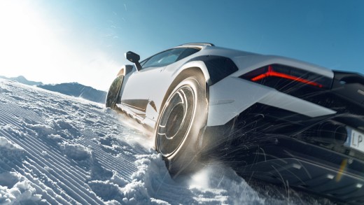 Snow Lamborghini Wallpaper