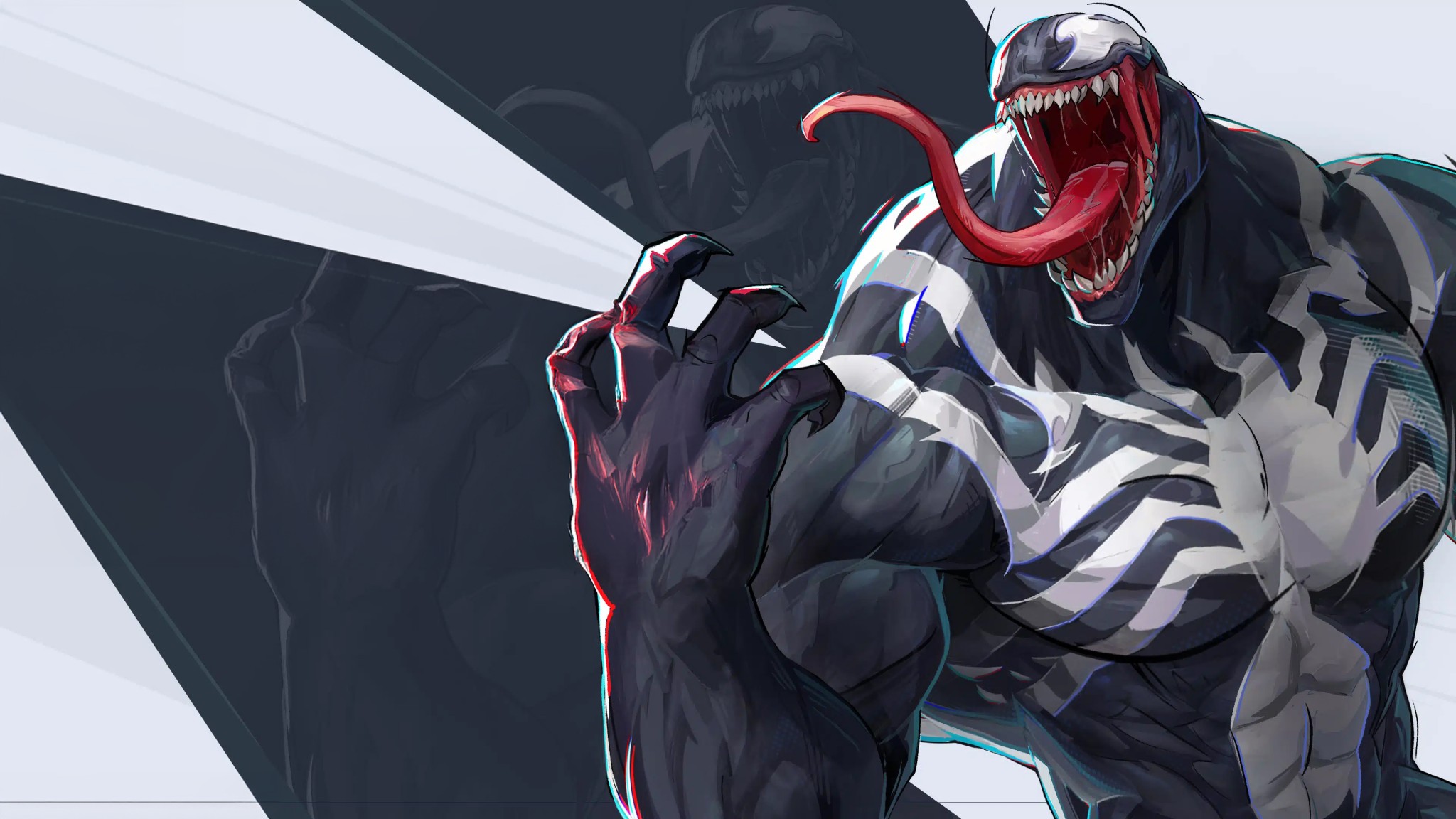 Venom Symbiote 4K Wallpaper