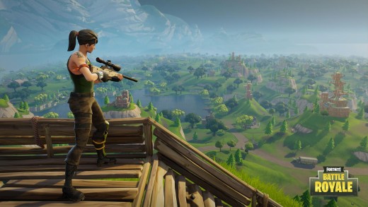 Fortnite Battle Royale Sniper Wallpaper
